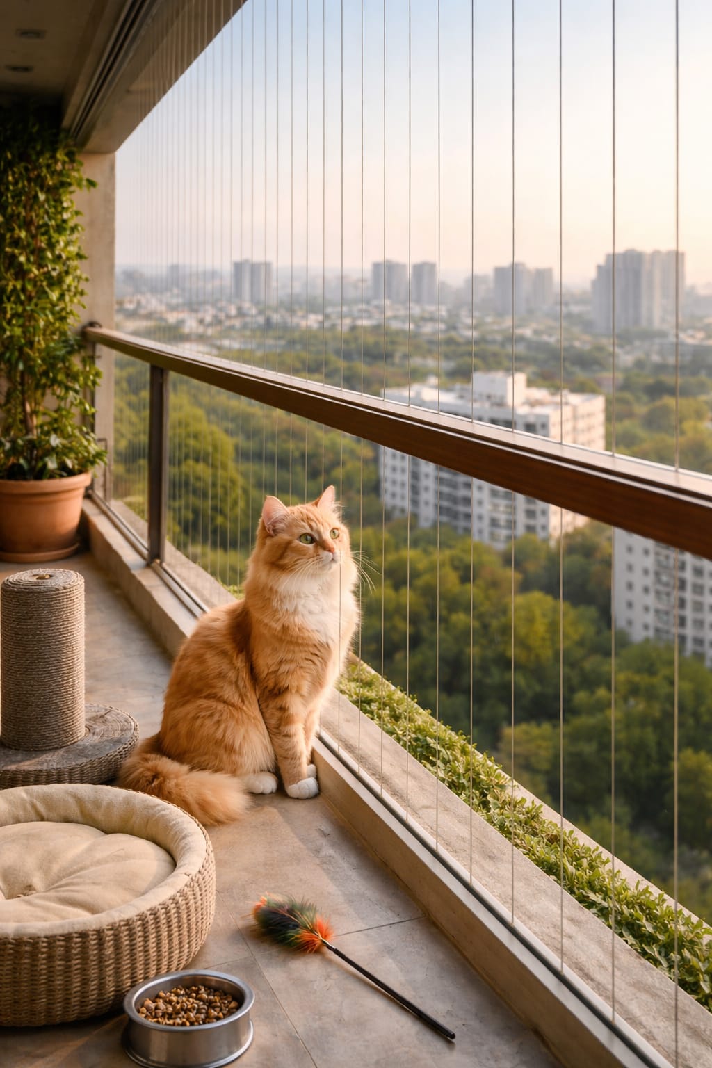 Pet Safety Invisible Grills