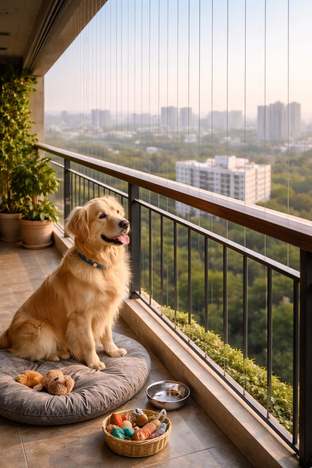 Pet Safety Invisible Grills